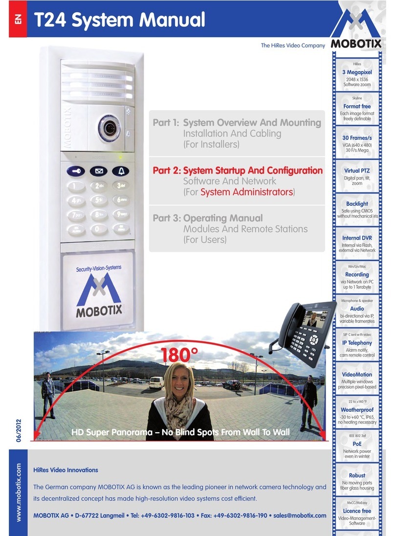 Mobotix T24 User guide