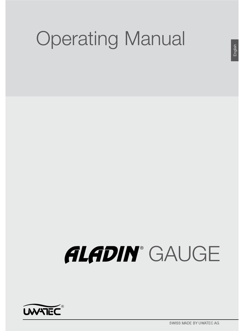 Uwatec Aladin Gauge User manual