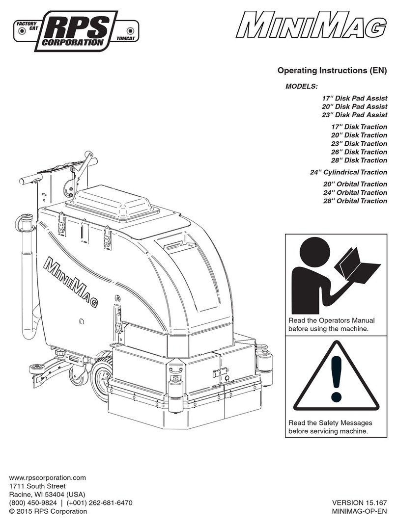 RPS MiniMag 17'' Disk Pad Assist operating instructions