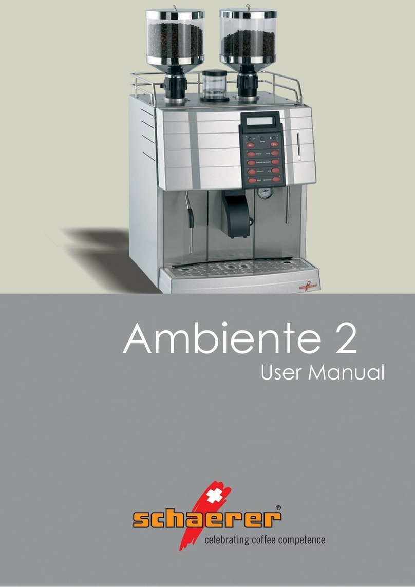 Schaerer Ambiente 2 User manual