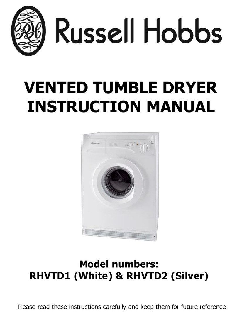Russell Hobbs RHVTD1 (White) instruction manual