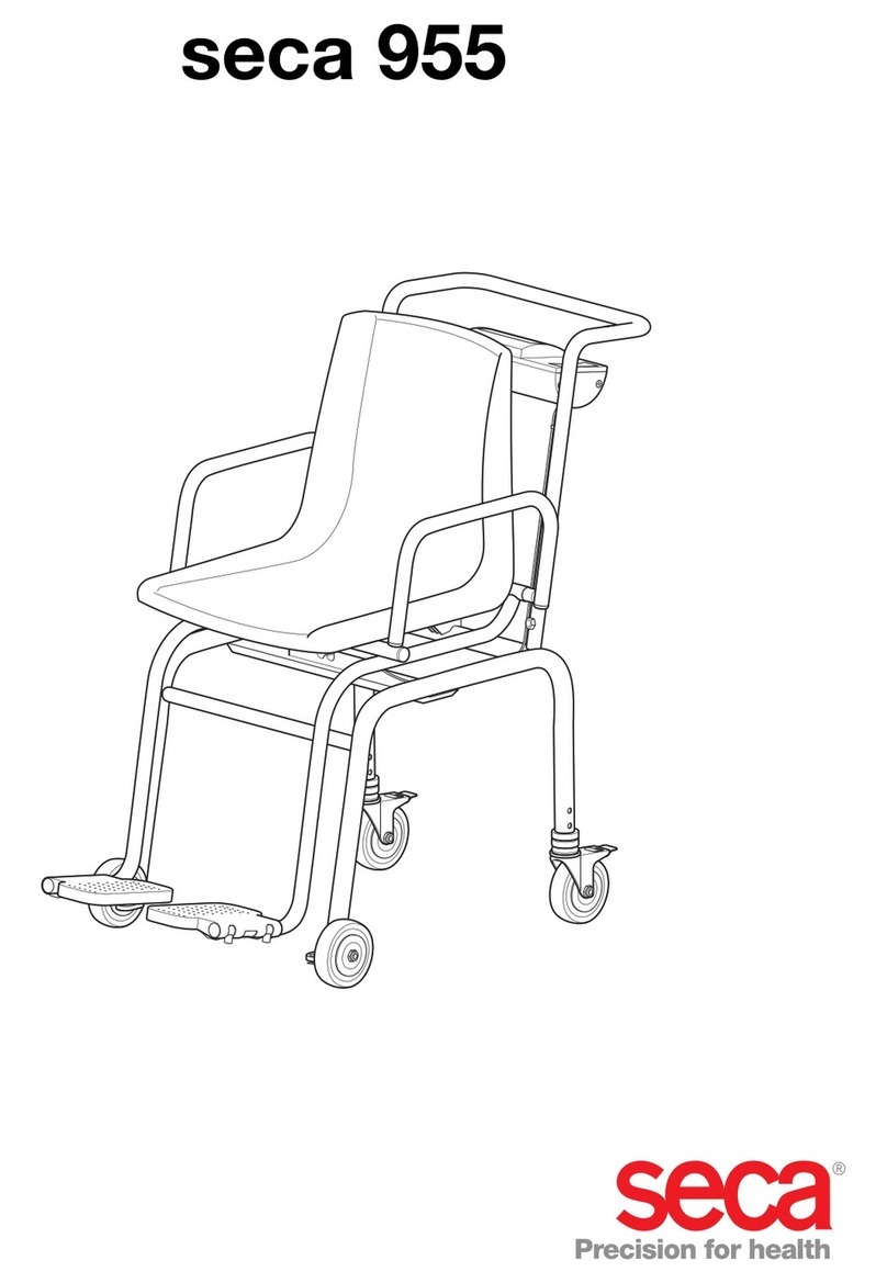Seca 955 User manual