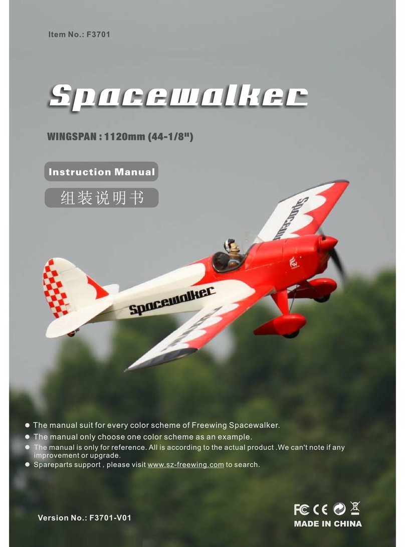 Freewing Spacewalker User manual Freewing Spacewalker User manual