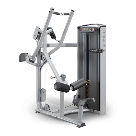Matrix VS-S33 Lat Pulldown User manual Matrix VS-S33 Lat Pulldown User manual