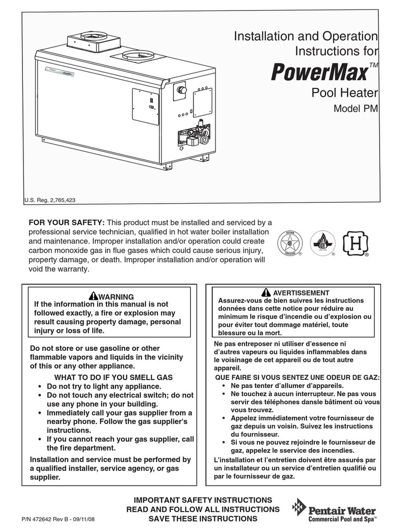 Power Max PM Installation and operation instructions