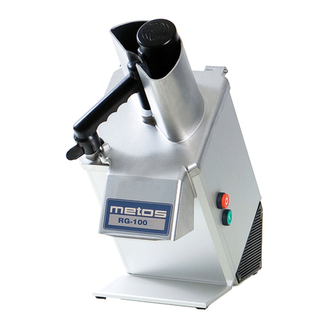Metos RG-100 User manual