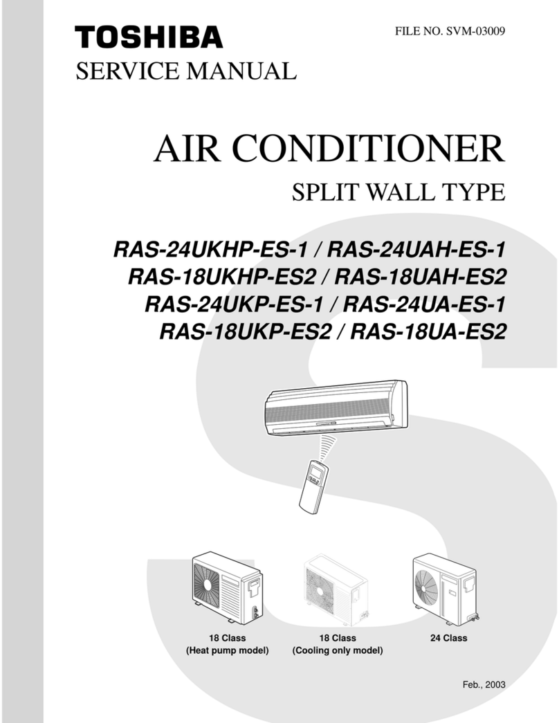 Toshiba RAS-24UKHP-ES-1 User manual