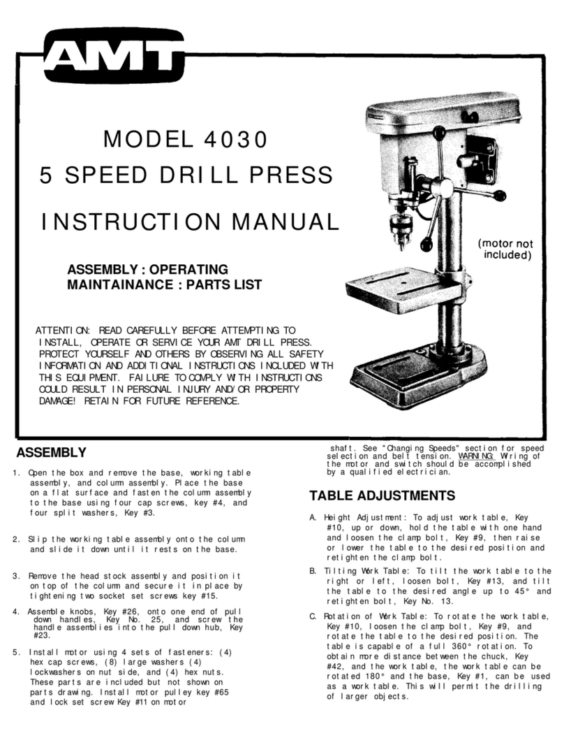 AMT 4030 instruction manual