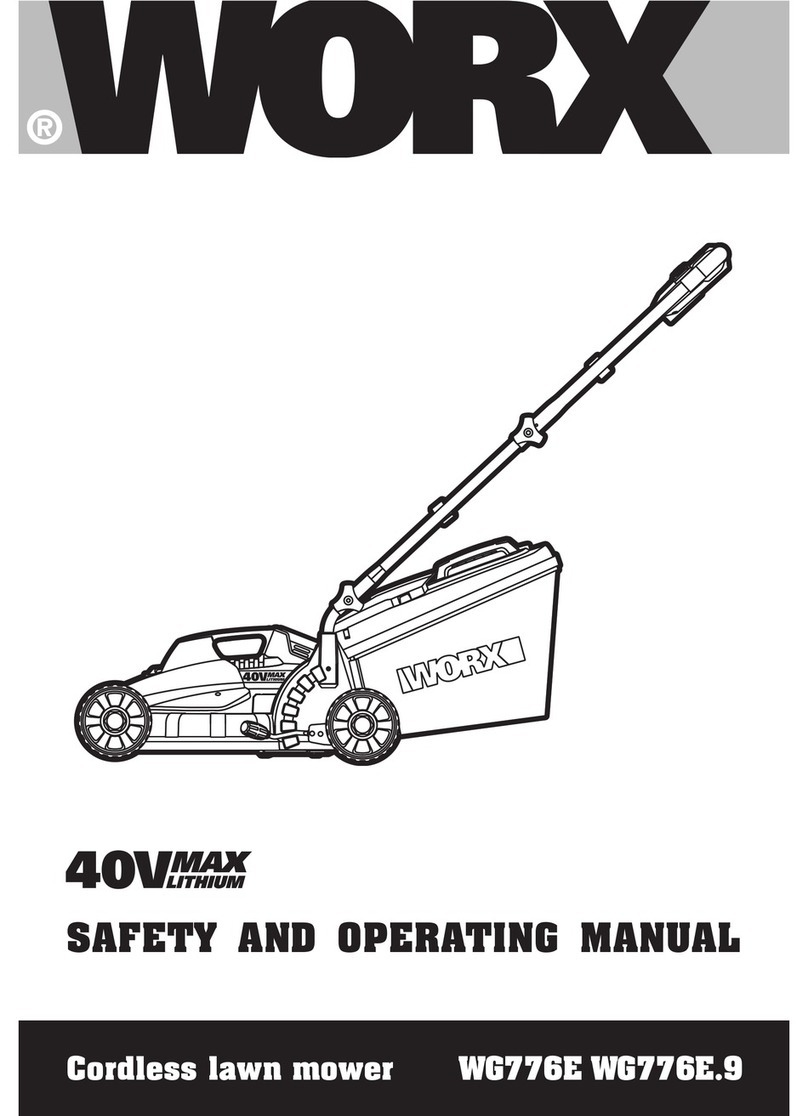 Worx WG776E.9 Safety and operating manual