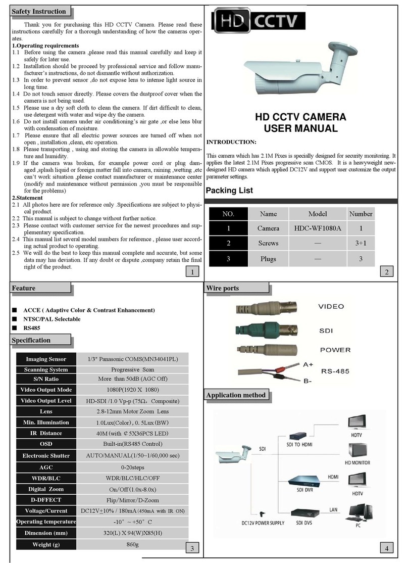 Innov HDC-WF1080A user manual