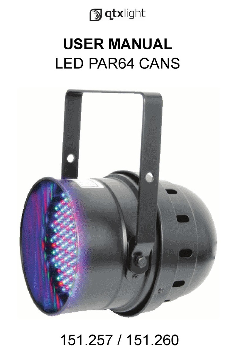 QTX Light 151.257 User manual