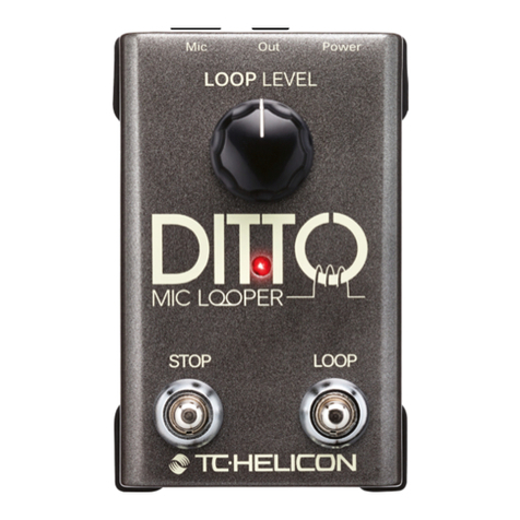 TC-Helicon Ditto User manual
