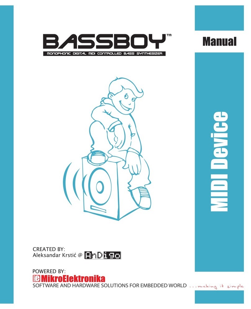mikroElektronika BassBoy manual