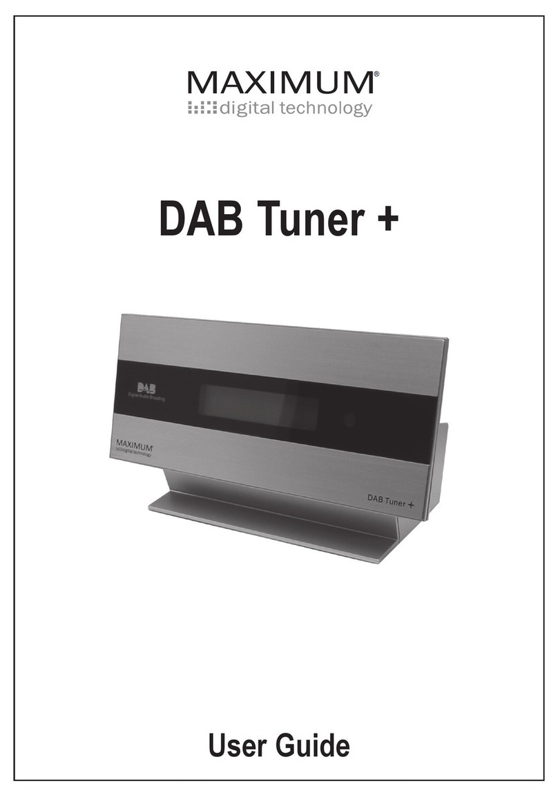Maximum DAB Tuner + user guide