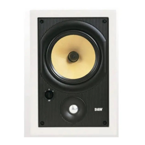 Bowers & Wilkins Signature 7NT User manual