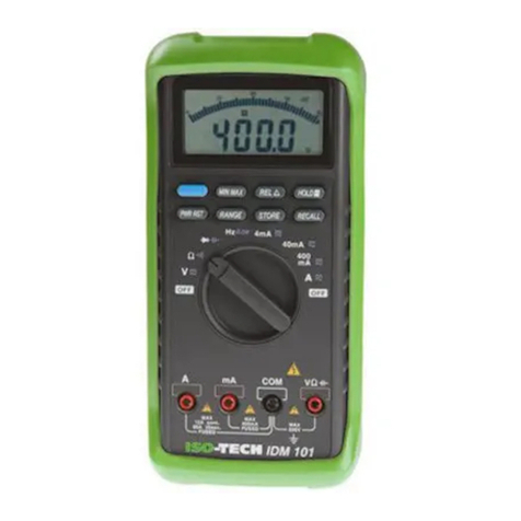 Isotech IDM101 instruction manual