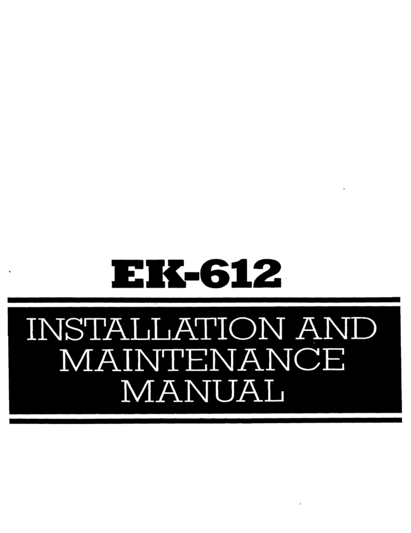 TIE EK-612 User manual