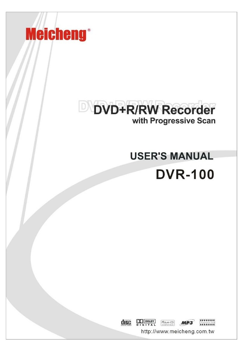 Meicheng DVR-100 user manual
