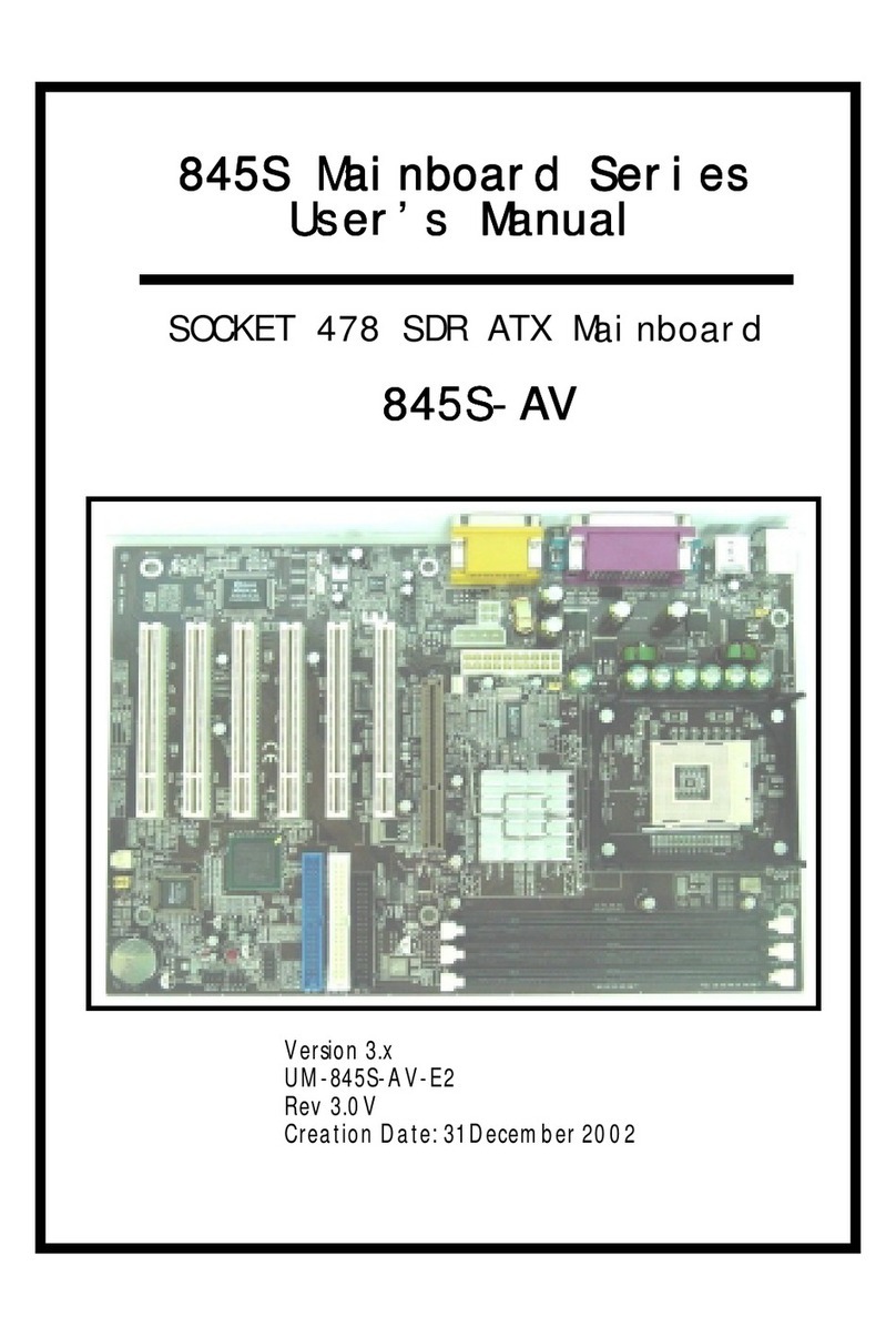 AZZA-XFX 845S-AV user manual