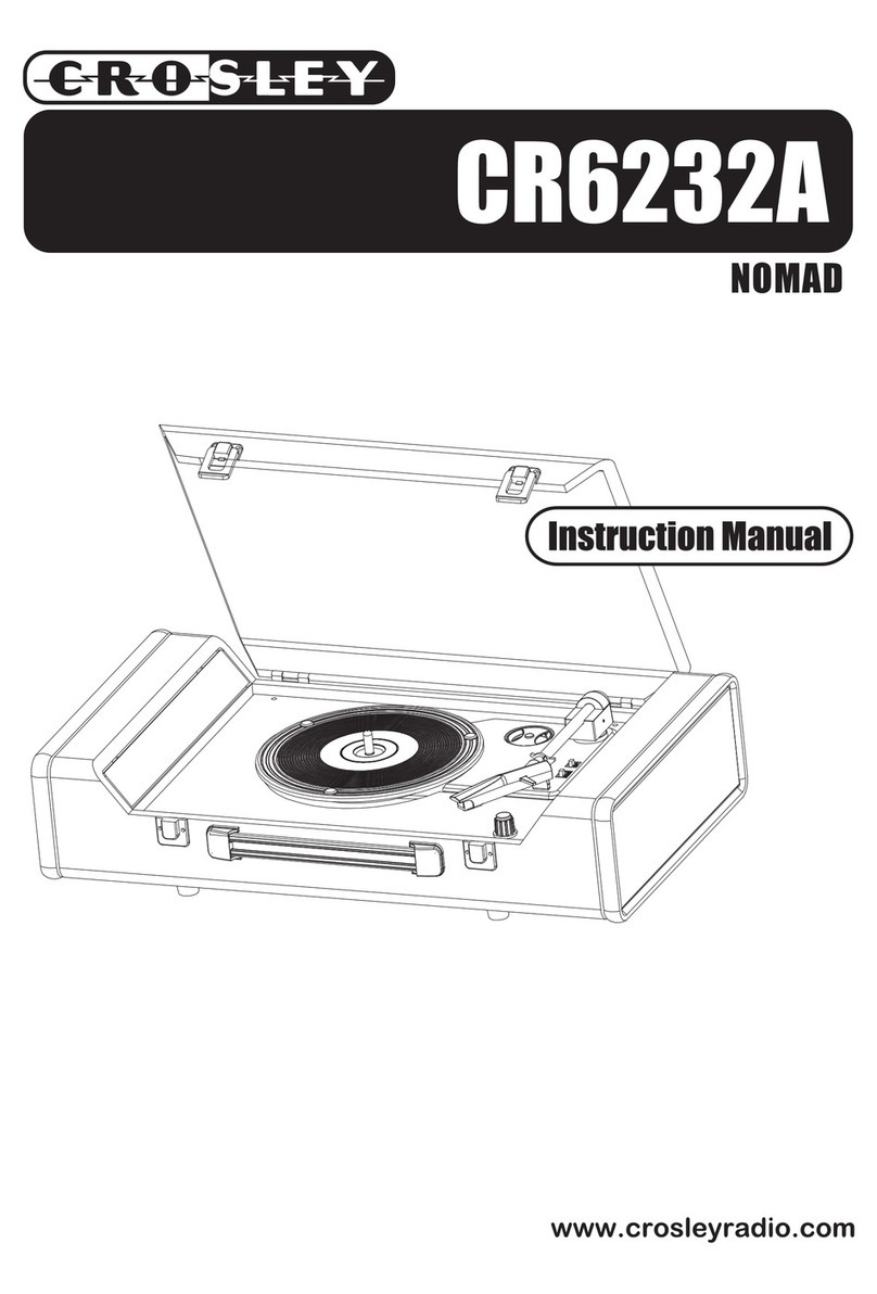 Crosley CR6232A NOMAD instruction manual