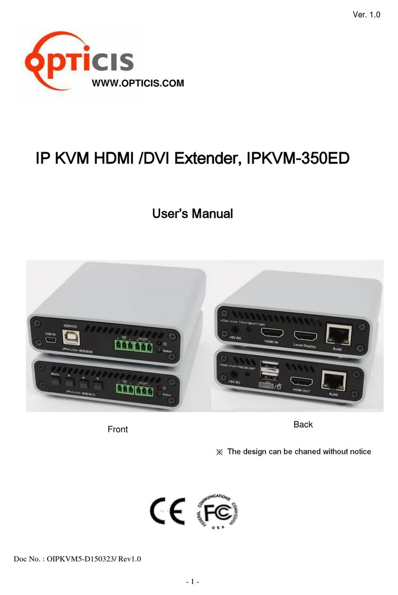 opticis IPKVM-350ED User manual