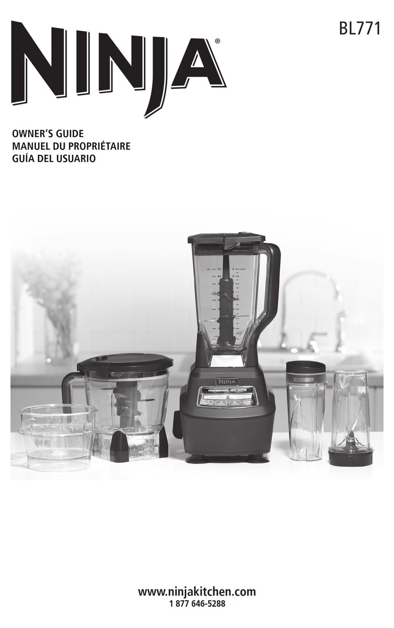 Ninja BL771 series User manual
