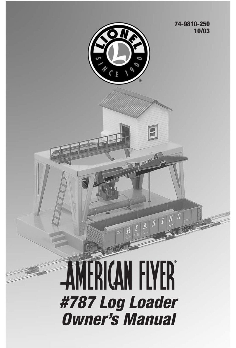 Lionel American Flyer 787 Log Loader owner's manual