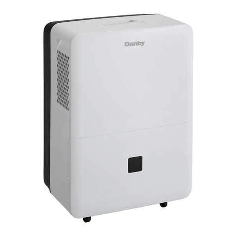 Danby Premiere DDR70B3PWP User manual