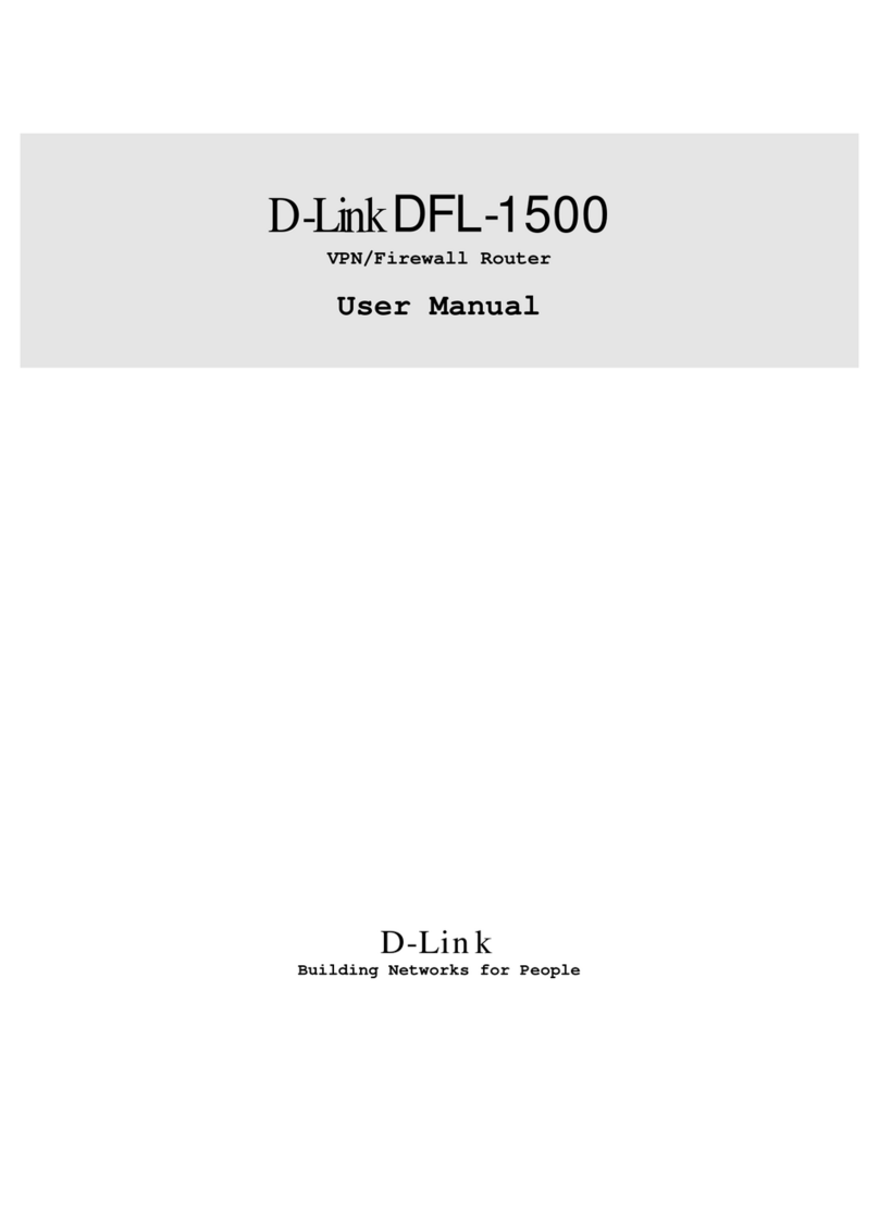 D-Link DFL-1500 User manual