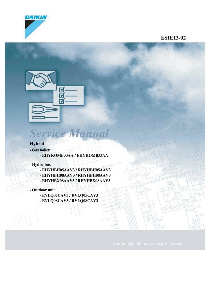 Daikin ESIE13-02 Service manual Daikin ESIE13-02 Service manual