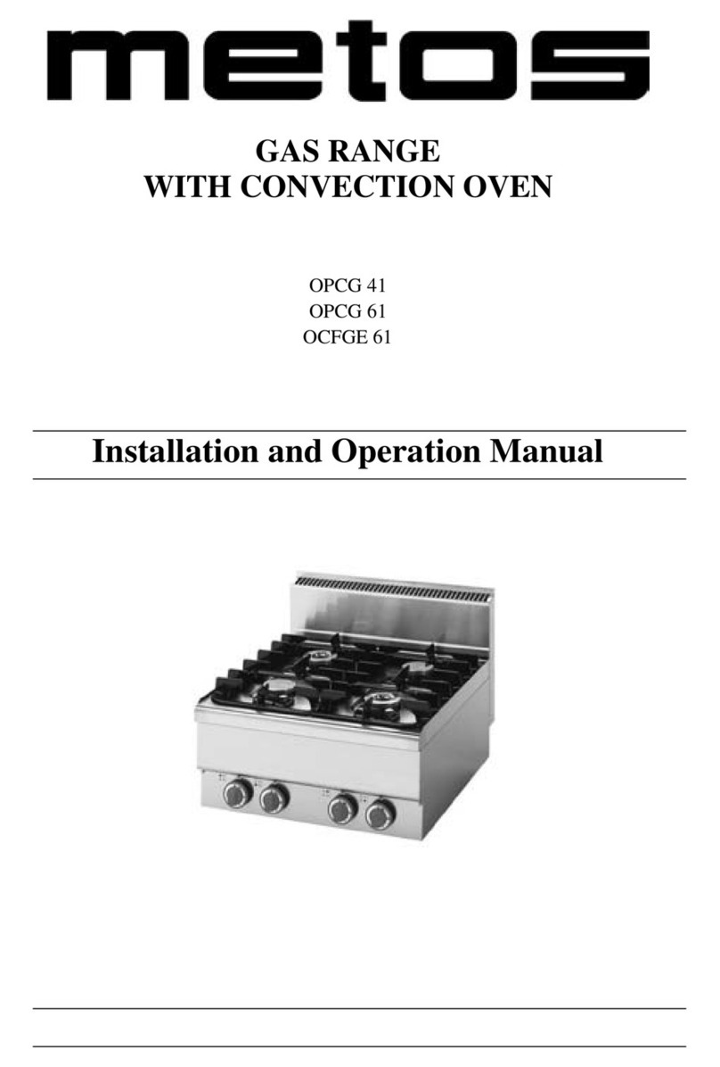 Metos OPCG 41 User manual