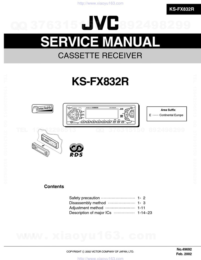 JVC KS-FX832R User manual