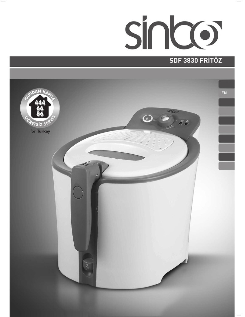 Sinbo SDF 3830 instruction manual