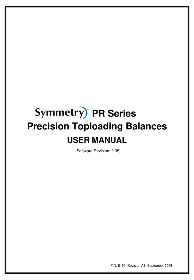 Symmetry PR series user manual