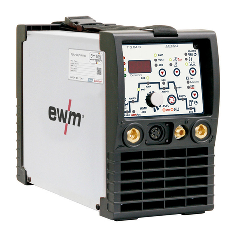 EWM Tetrix 180 Comfort 5P TG operating instructions
