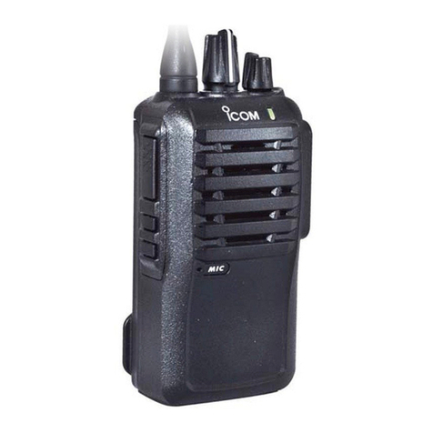 Icom IC-F3001 Service manual
