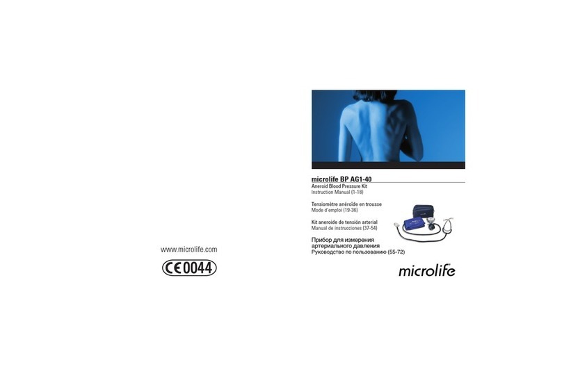 Microlife BP AG1-40 User manual