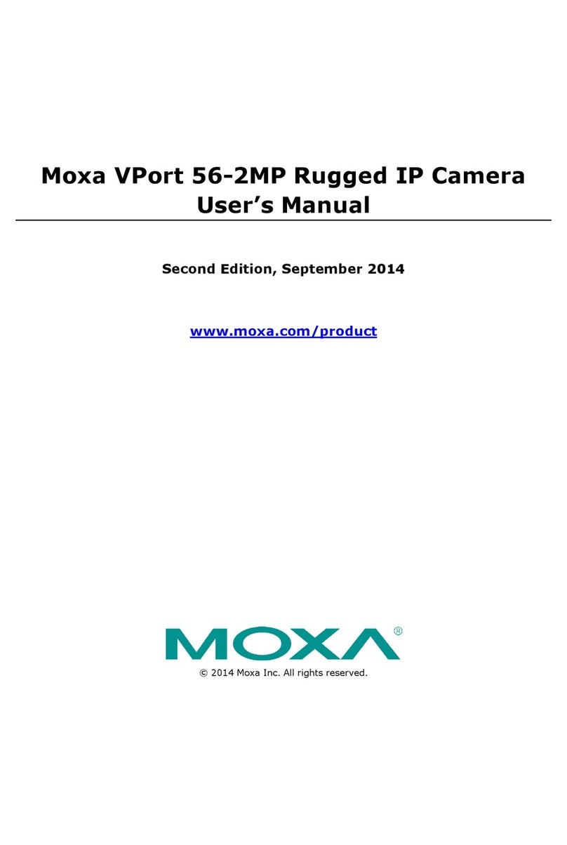 Moxa Technologies VPort 56-2MP user manual