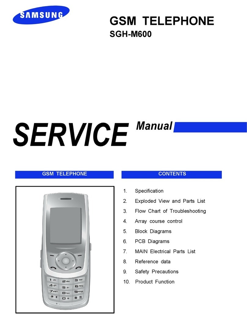 Samsung SGH-M600 manual