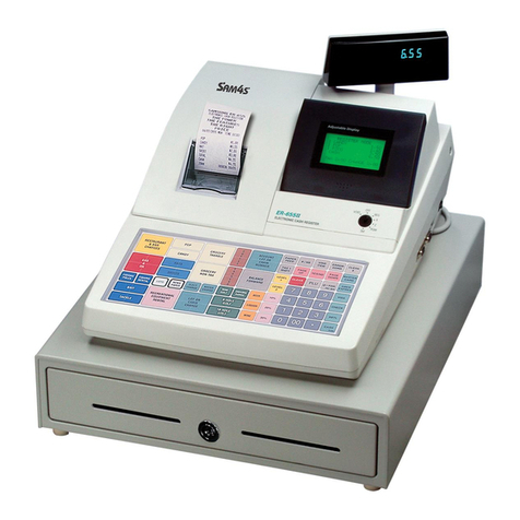 Sam4s ER-655II Operation manual