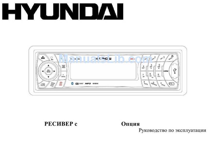 Hyundai H-CDM8055 instruction manual