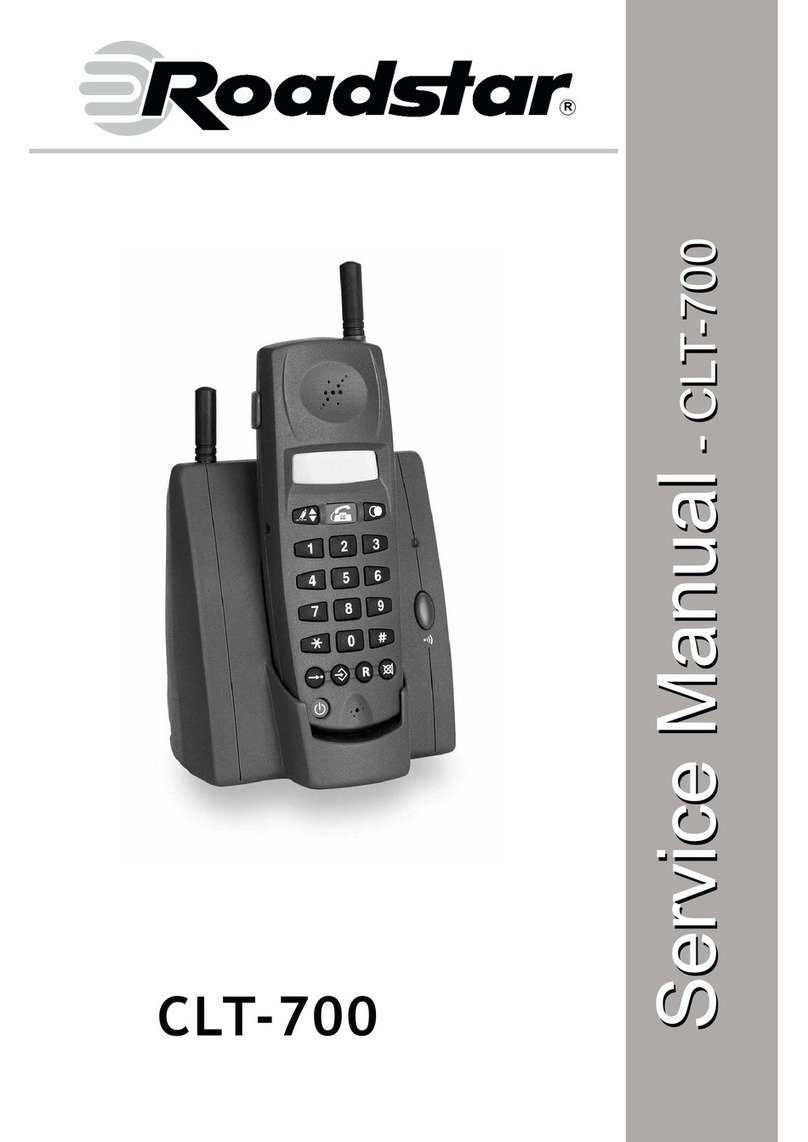 Roadstar CLT-700 Service manual