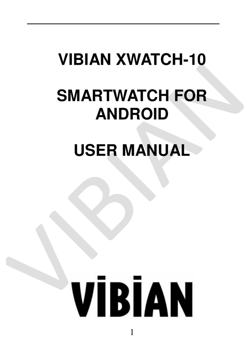 VIBIAN XWATCH-10 user manual