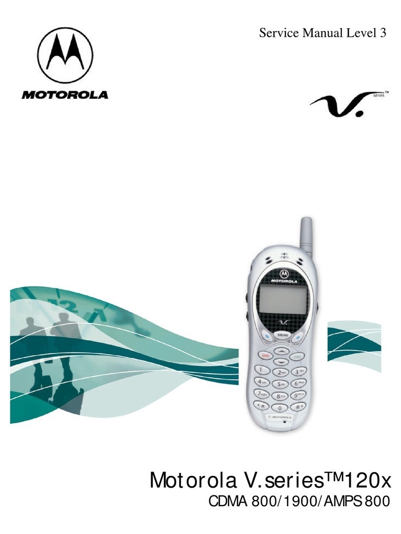 Motorola V120X User manual