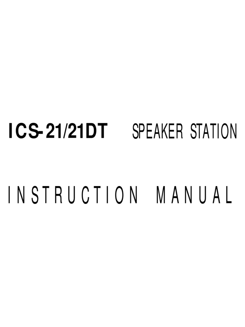 Clear-Com ICS-21 instruction manual