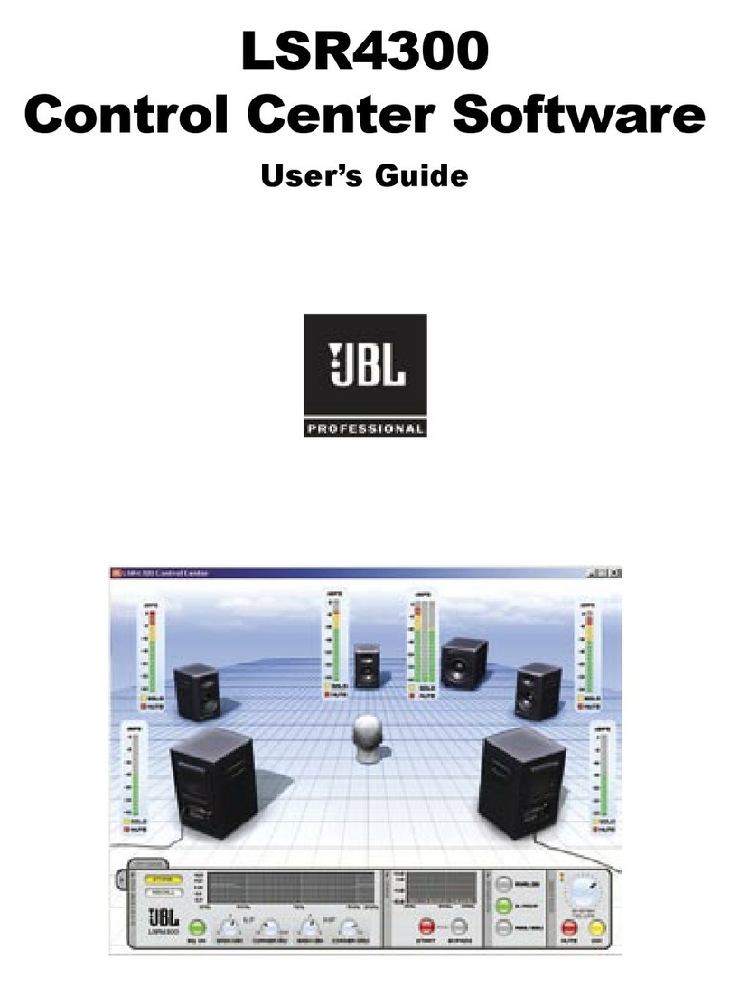 JBL LSR4300 User manual