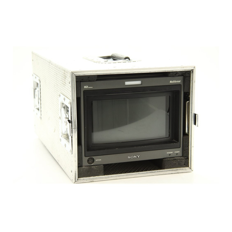 Sony BVM-D9H1j User manual Sony BVM-D9H1j User manual