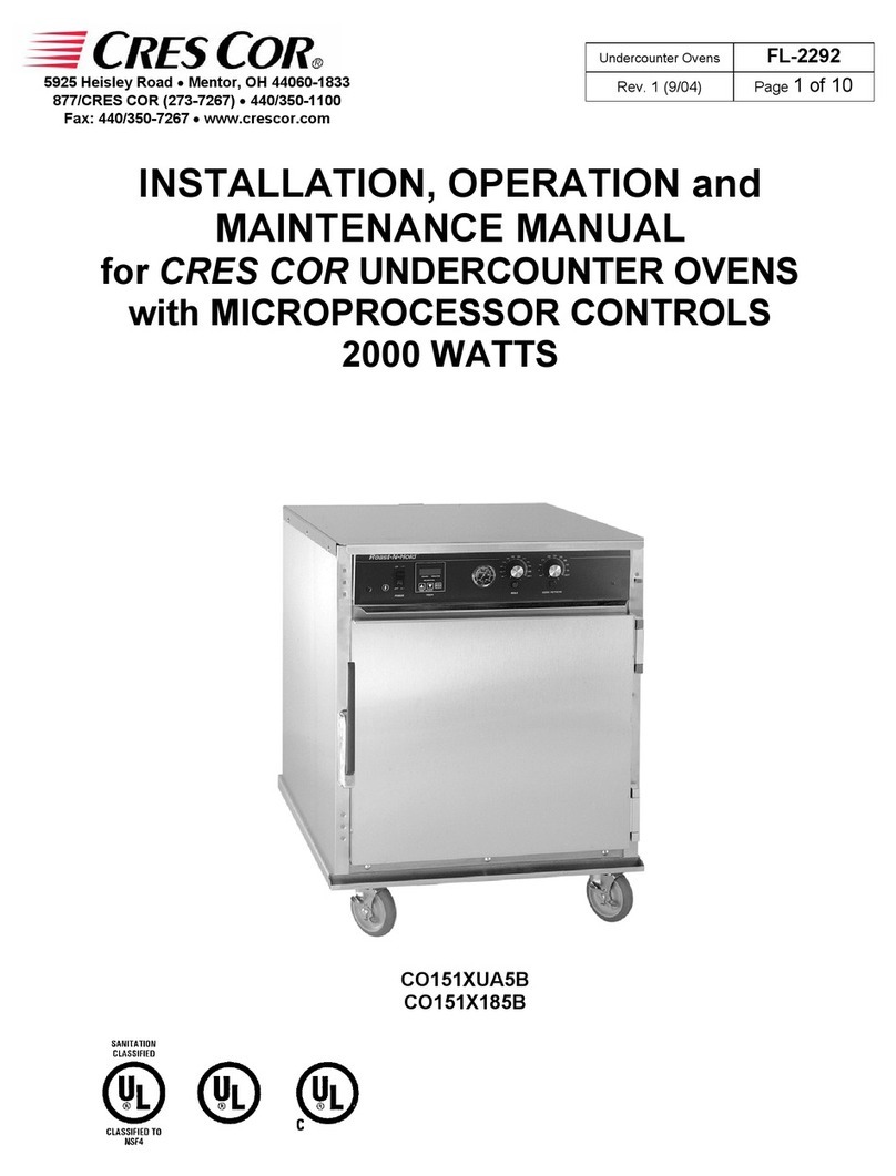 Cres Cor CO151XUA5B User manual