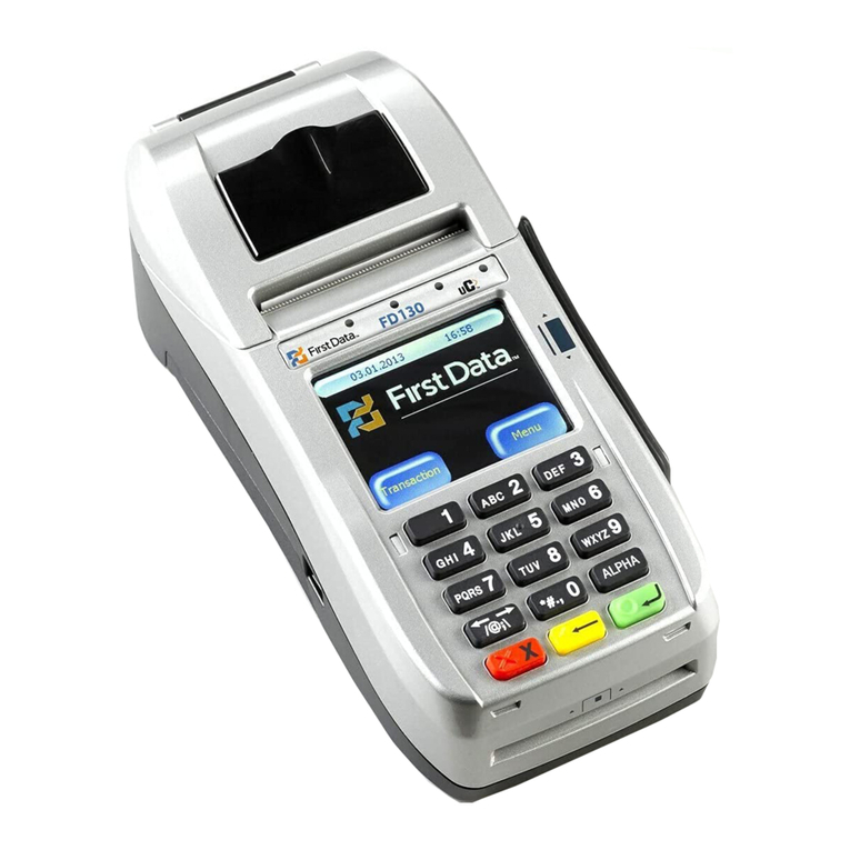 First Data FD130 User manual