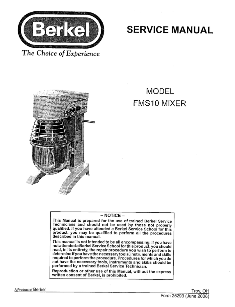 Berkel FMS10 User manual